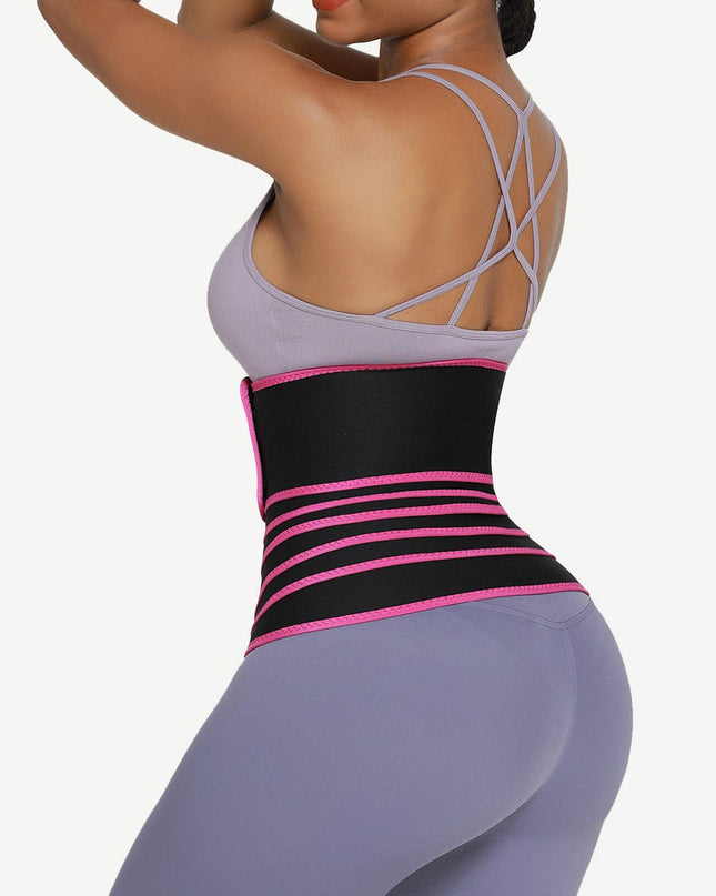 Wholesale Neoprene Tummy Control Fat Burning Fitting Waist Trimmer Wrap Shaper Belt