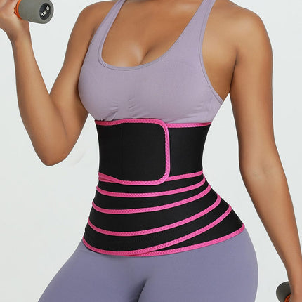 Wholesale Neoprene Tummy Control Fat Burning Fitting Waist Trimmer Wrap Shaper Belt