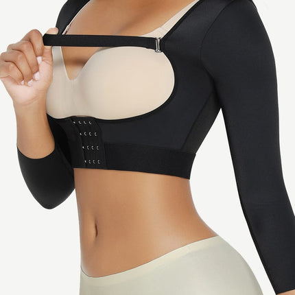 Wholesale Natural Postsurgical Shaping Anti-Shake Chest Elastic Hook Adjustment Top Breathable Shaperwear