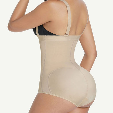 Wholesale High Waist Post Surgery Shaper Shorts With Two Steel Bones and Zip