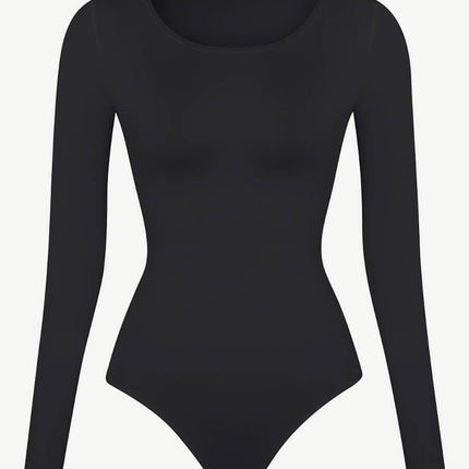 Wholesale Seamless Bodysuit Long Sleeve Slim Corset Shapewear Bodysuit