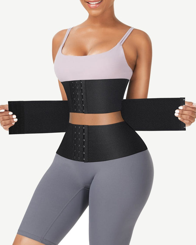 Wholesale Three Pieces of Segmented Abdominal Binder Latex Tummy Wrap