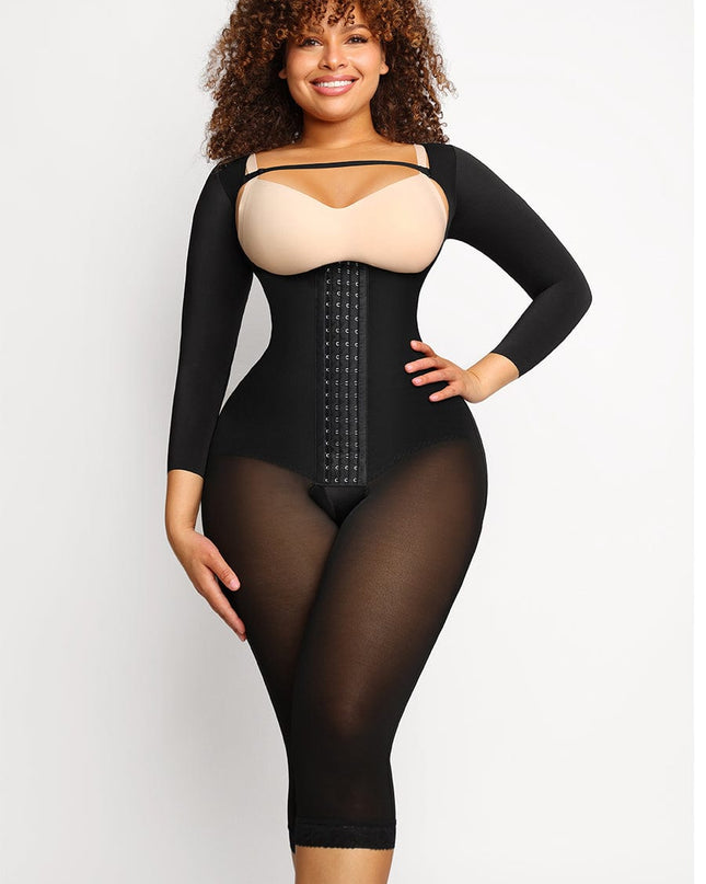 Wholesale U-shaped Free Cutting Cuff Design Postsurgical Breast Support Butt Lifting Shapewear