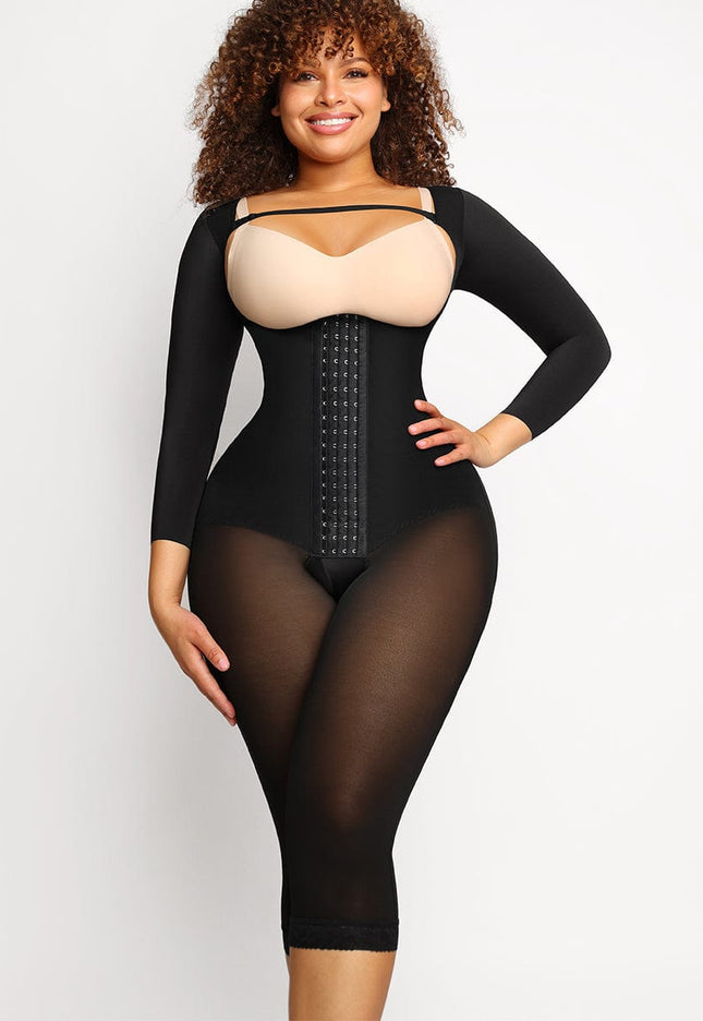 Wholesale U-shaped Free Cutting Cuff Design Postsurgical Breast Support Butt Lifting Shapewear