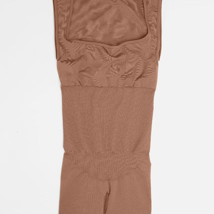 Wholesale?? Eco-friendly Seamless Square Neck Waist and Belly Shaping Jumpsuit