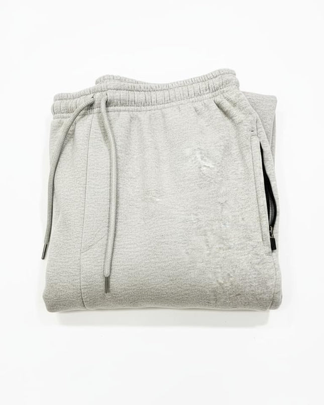 Ushopwedrop Men's Joggers Bottoms UK Cotton Fleece Tracksuit Bottoms with Zip Pockets Jogging Bottoms for Men Drawstring Gym Clothes Men Lounge Pants Fashion Sizes S-XL