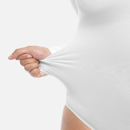 Body Hub Arm & Tummy Slimming Bodysuit – Breathable Fabric with Crotch Hook Closure