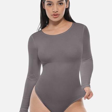 Body Hub Arm & Tummy Slimming Bodysuit – Breathable Fabric with Crotch Hook Closure
