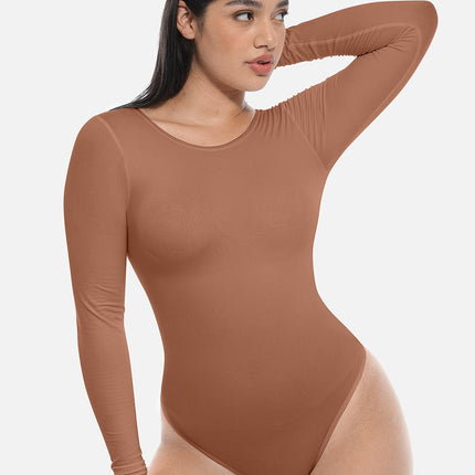 Body Hub Arm & Tummy Slimming Bodysuit – Breathable Fabric with Crotch Hook Closure