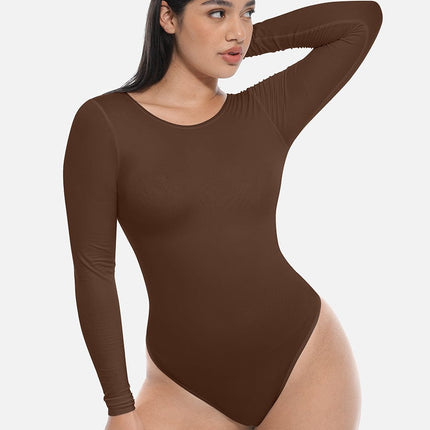 Body Hub Arm & Tummy Slimming Bodysuit – Breathable Fabric with Crotch Hook Closure