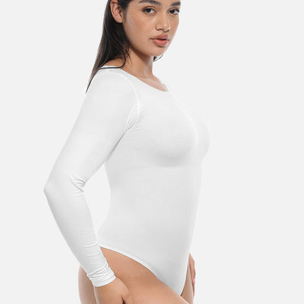 Body Hub Arm & Tummy Slimming Bodysuit – Breathable Fabric with Crotch Hook Closure