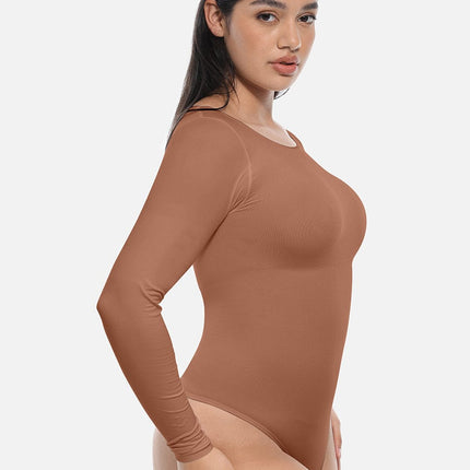 Body Hub Arm & Tummy Slimming Bodysuit – Breathable Fabric with Crotch Hook Closure