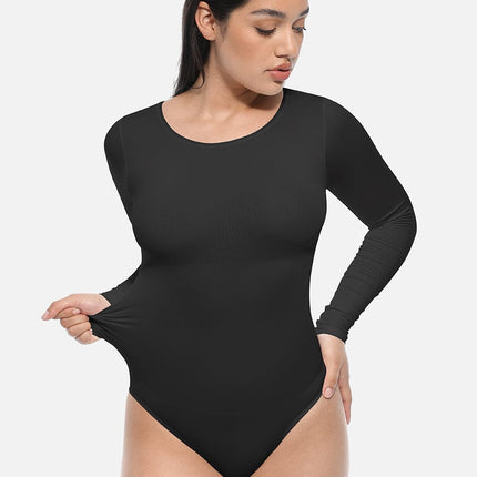 Body Hub Arm & Tummy Slimming Bodysuit – Breathable Fabric with Crotch Hook Closure