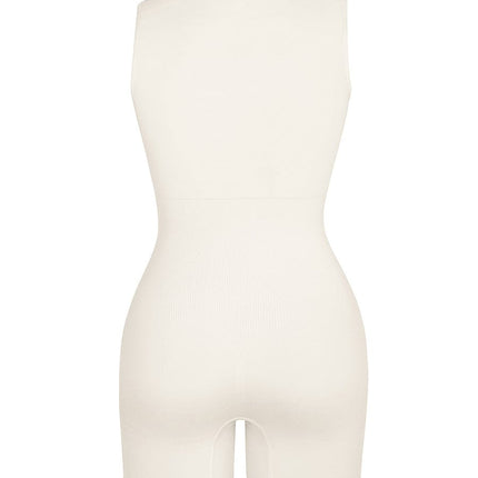 Body Hub ?? Eco-friendly Seamless Square Neck Waist and Belly Shaping Jumpsuit