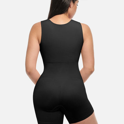 Body Hub ?? Eco-friendly Seamless Square Neck Waist and Belly Shaping Jumpsuit