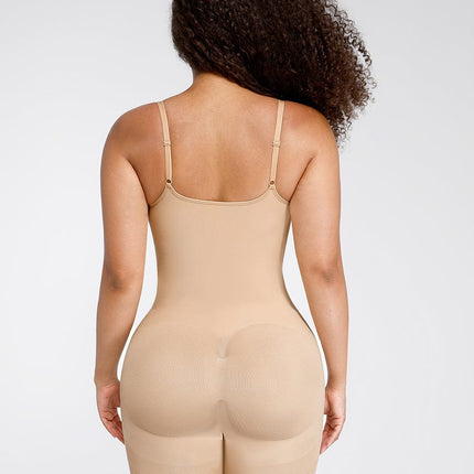 Wholesale Seamless Breast Support Waist and Abdomen Shaping Mid Thigh Body Shaper