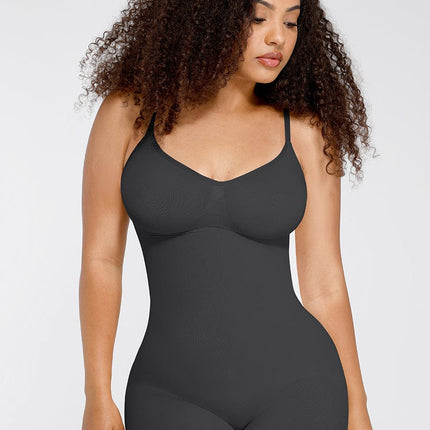 Wholesale Seamless Breast Support Waist and Abdomen Shaping Mid Thigh Body Shaper