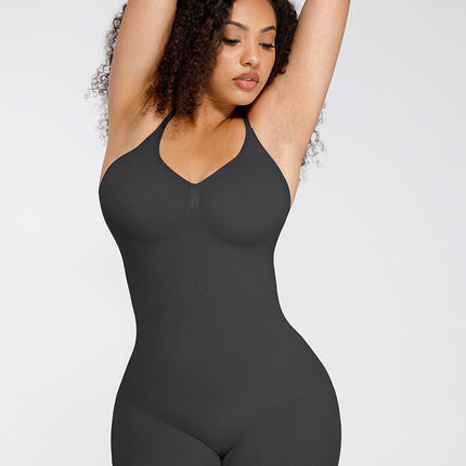 Wholesale Seamless Breast Support Waist and Abdomen Shaping Mid Thigh Body Shaper