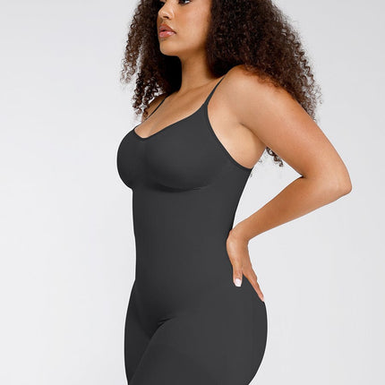 Wholesale Seamless Breast Support Waist and Abdomen Shaping Mid Thigh Body Shaper