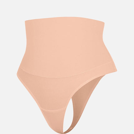 High Waist Tummy Control Thong Shapewear Panties