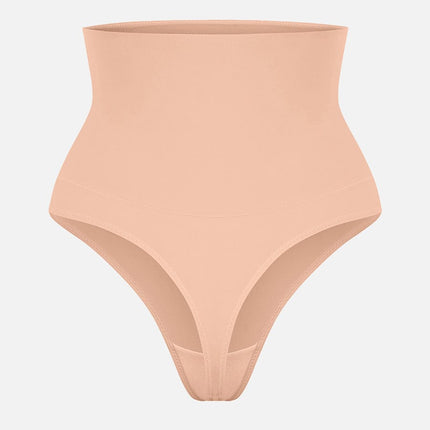 High Waist Tummy Control Thong Shapewear Panties