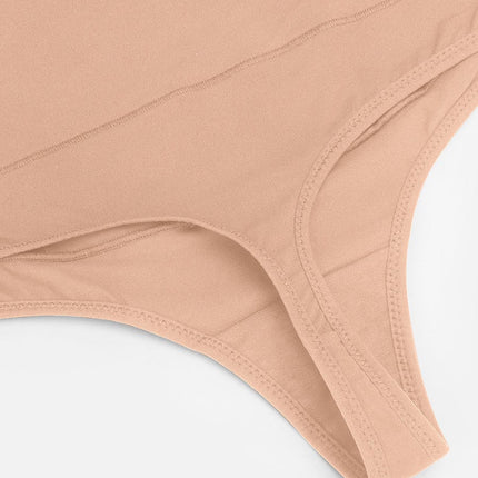 High Waist Tummy Control Thong Shapewear Panties