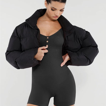 Body Hub Seamless Bust Support Waist and Abdomen Shaping Butt Lifting Jumpsuit
