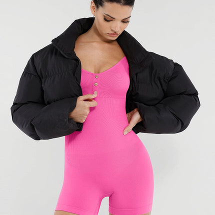 Body Hub Seamless Bust Support Waist and Abdomen Shaping Butt Lifting Jumpsuit