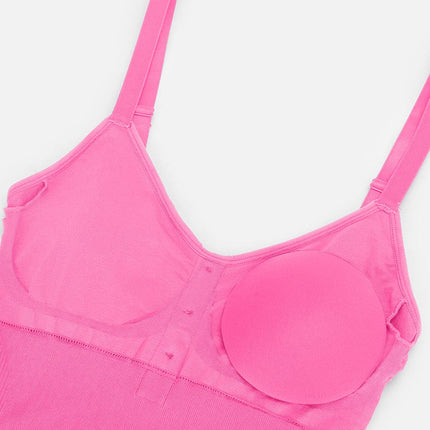 Body Hub Seamless Bust Support Waist and Abdomen Shaping Butt Lifting Jumpsuit