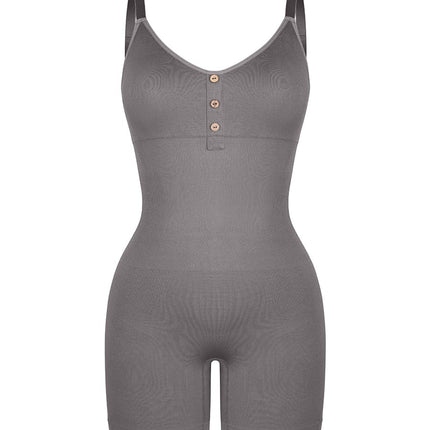 Body Hub Seamless Bust Support Waist and Abdomen Shaping Butt Lifting Jumpsuit