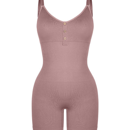 Body Hub Seamless Bust Support Waist and Abdomen Shaping Butt Lifting Jumpsuit