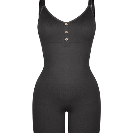 Body Hub Seamless Bust Support Waist and Abdomen Shaping Butt Lifting Jumpsuit