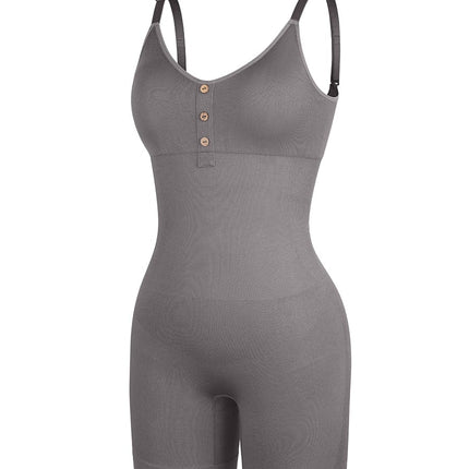 Body Hub Seamless Bust Support Waist and Abdomen Shaping Butt Lifting Jumpsuit