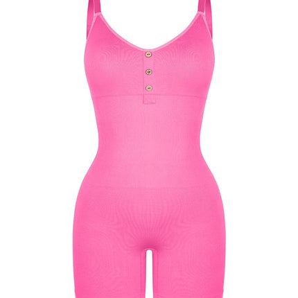 Body Hub Seamless Bust Support Waist and Abdomen Shaping Butt Lifting Jumpsuit