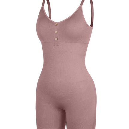 Body Hub Seamless Bust Support Waist and Abdomen Shaping Butt Lifting Jumpsuit