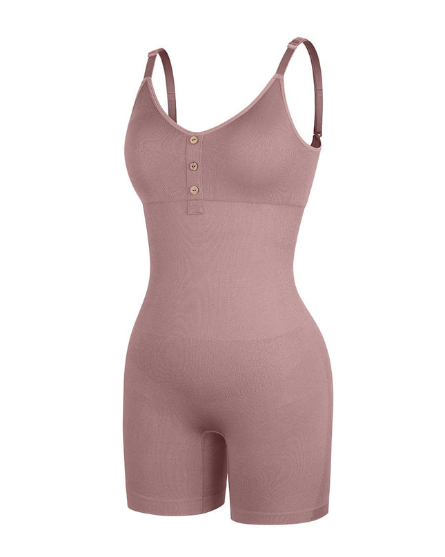 Seamless Bust Support Waist and Abdomen Shaping Butt Lifting Jumpsuit