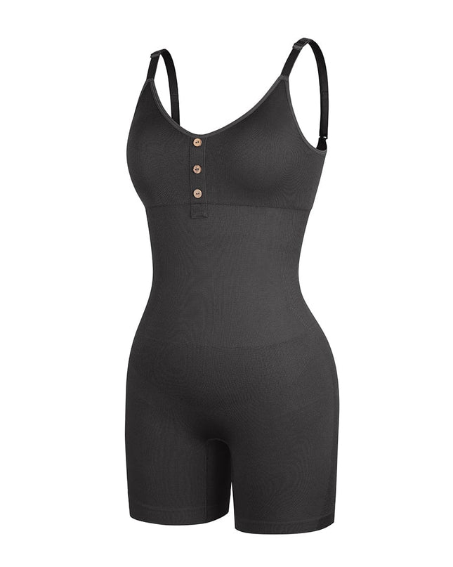 Seamless Bust Support Waist and Abdomen Shaping Butt Lifting Jumpsuit
