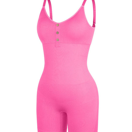Body Hub Seamless Bust Support Waist and Abdomen Shaping Butt Lifting Jumpsuit