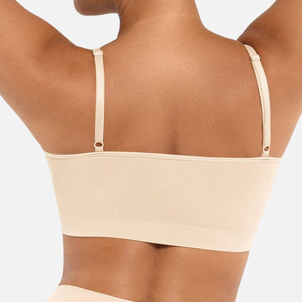 Wireless Supportive Shaping Bra with Adjustable Straps