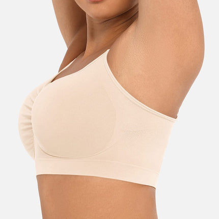Wireless Supportive Shaping Bra with Adjustable Straps