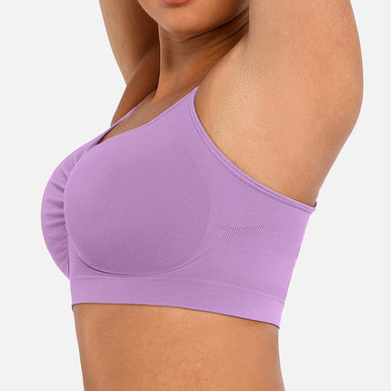 Wireless Supportive Shaping Bra with Adjustable Straps