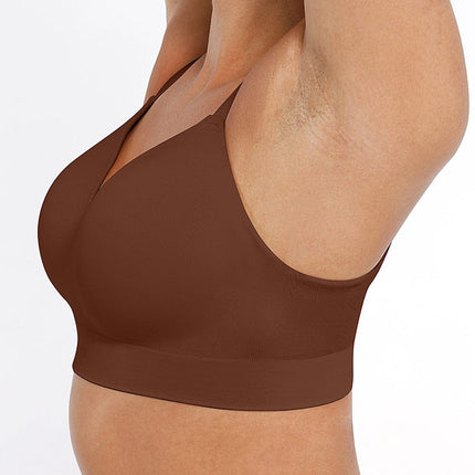 Seamless Wireless Bust Support Shapewear Bra
