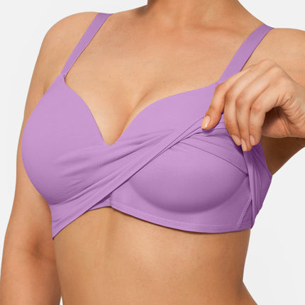 Seamless Wireless Bust Support Shapewear Bra