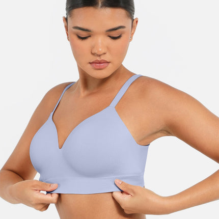 Seamless Wireless Bust Support Shapewear Bra