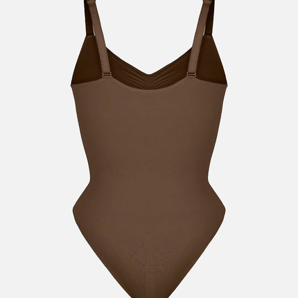Seamless Chest Support Waist Control Shapewear Bodysuit