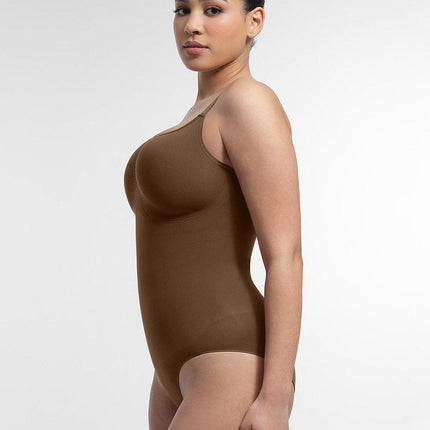Seamless Chest Support Waist Control Shapewear Bodysuit