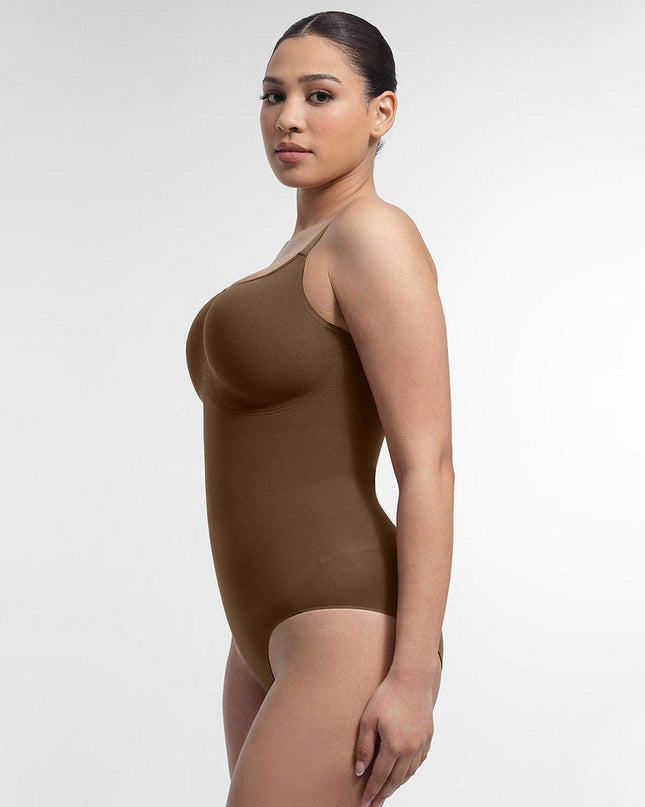 Seamless Chest Support Waist Control Shapewear Bodysuit