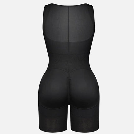 Wholesale U-Shaped Chest Support Waist Control Peach Butt Post Surgery Full Body Shapewear.