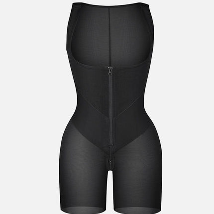 Wholesale U-Shaped Chest Support Waist Control Peach Butt Post Surgery Full Body Shapewear.
