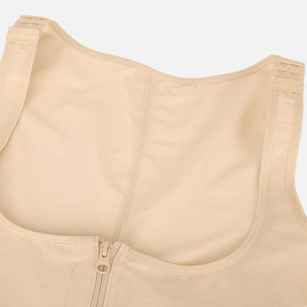 Wholesale U-Shaped Chest Support Waist Control Peach Butt Post Surgery Full Body Shapewear.